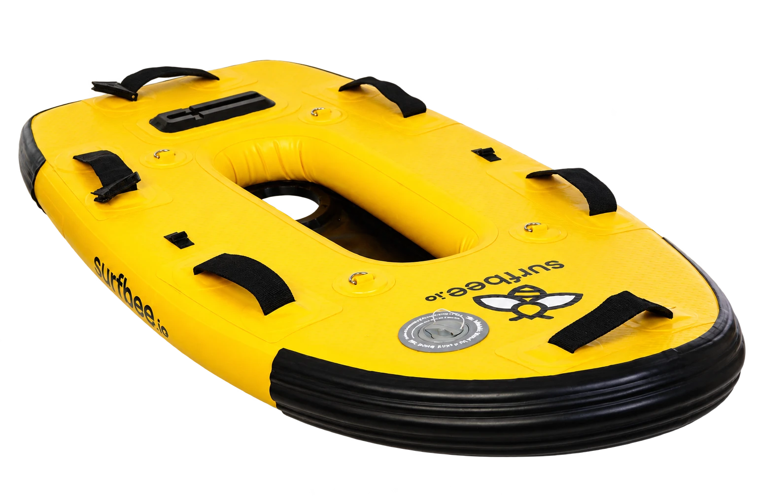 Flow Scout hull kit photographed from the front-left side