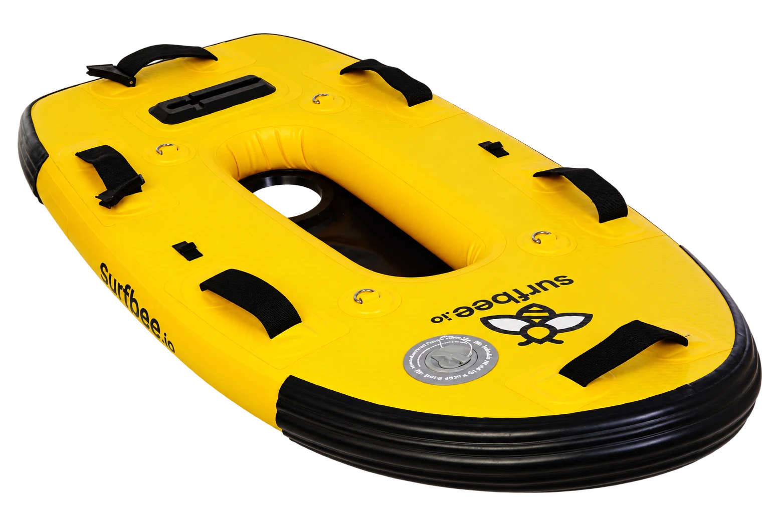 Flow Scout hull kit photographed from the front-right side